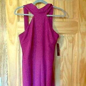 Bebe High Neck Jumpsuit